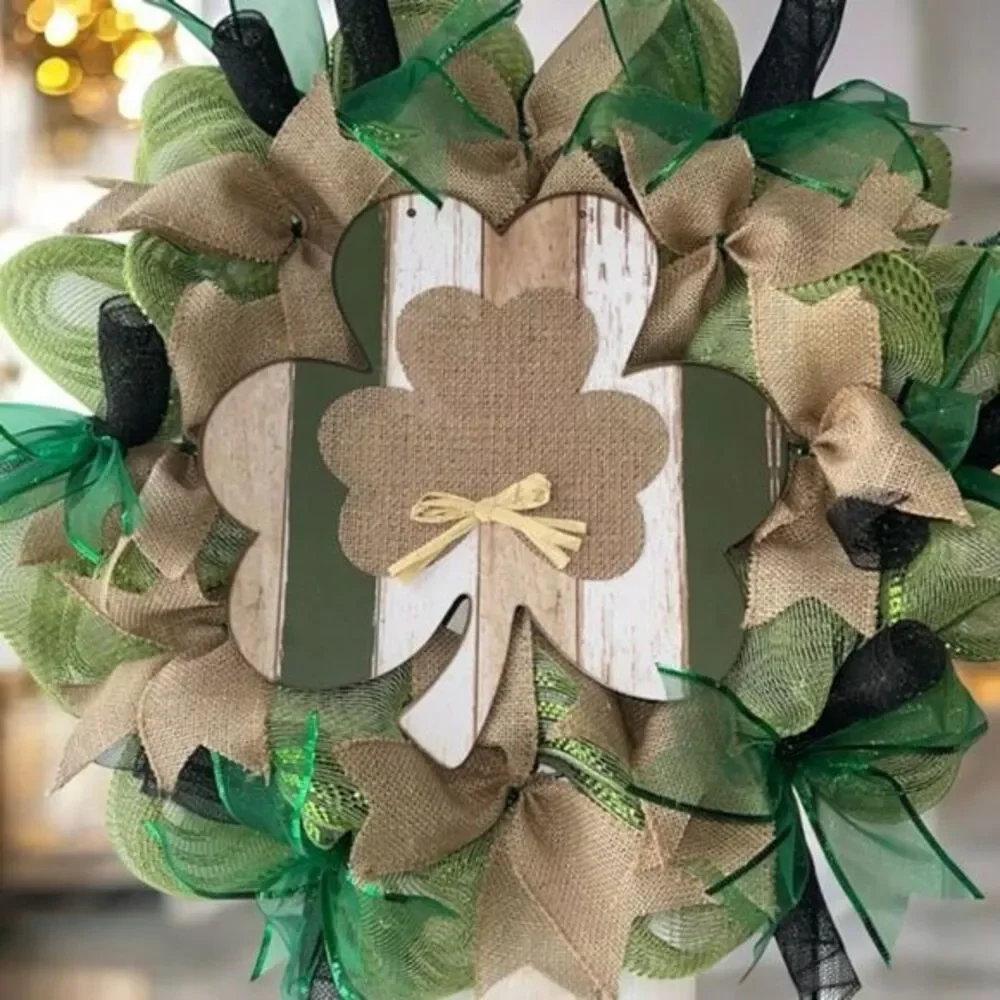 Irish wreath handmade